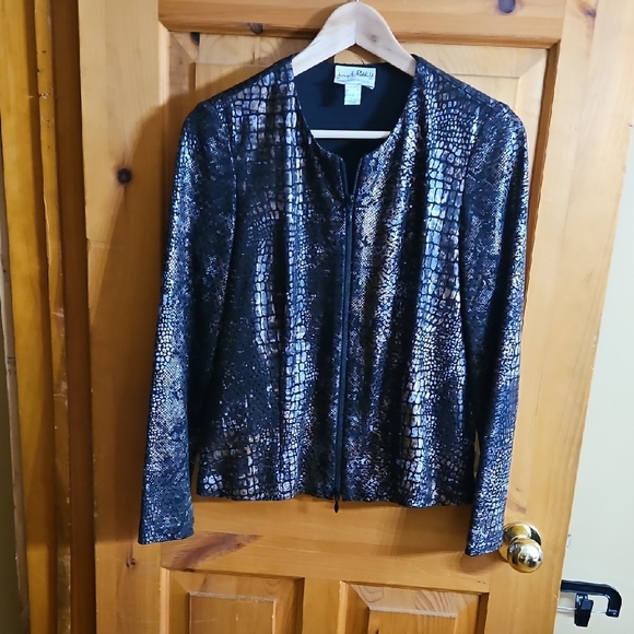 Joseph Ribkoff Black Jacket - Picture 1 of 3